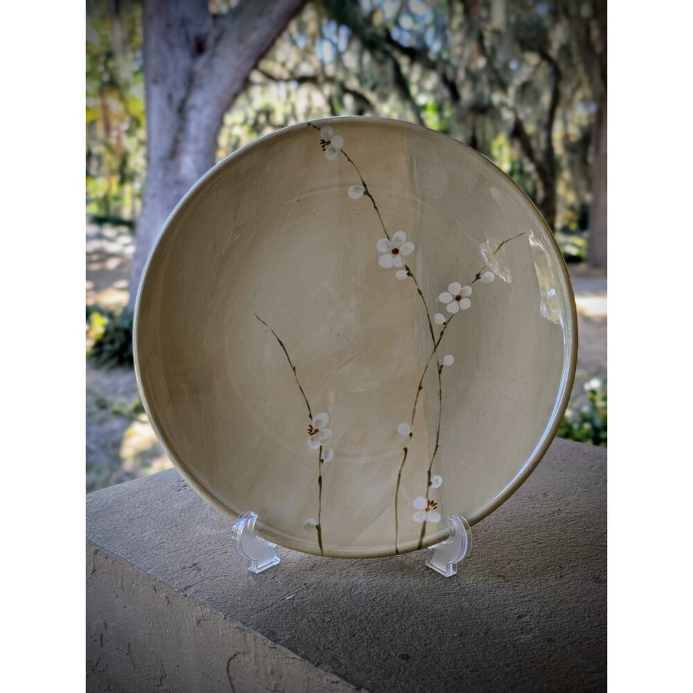 Royal Stafford Vntg Radio Blossom Tan/Caramel Dinner Plate 11″ – Orchid Floral